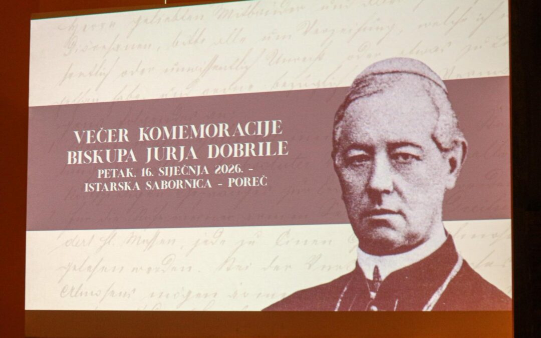 Biskup Juraj Dobrila vraćen Istri